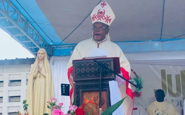 Fridolin Cardinal Ambongo. Credit: Archdiocese of Kinshasa /aciafrica
