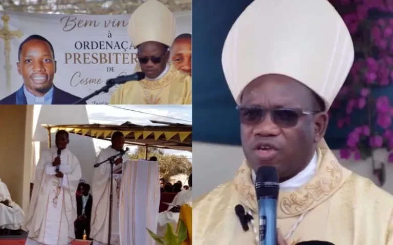 Bishop António Juliasse Ferreira Sandramo of the Catholic Diocese of Pemba in Mozambique. Credit: Diocese of Pemba /aciafrica